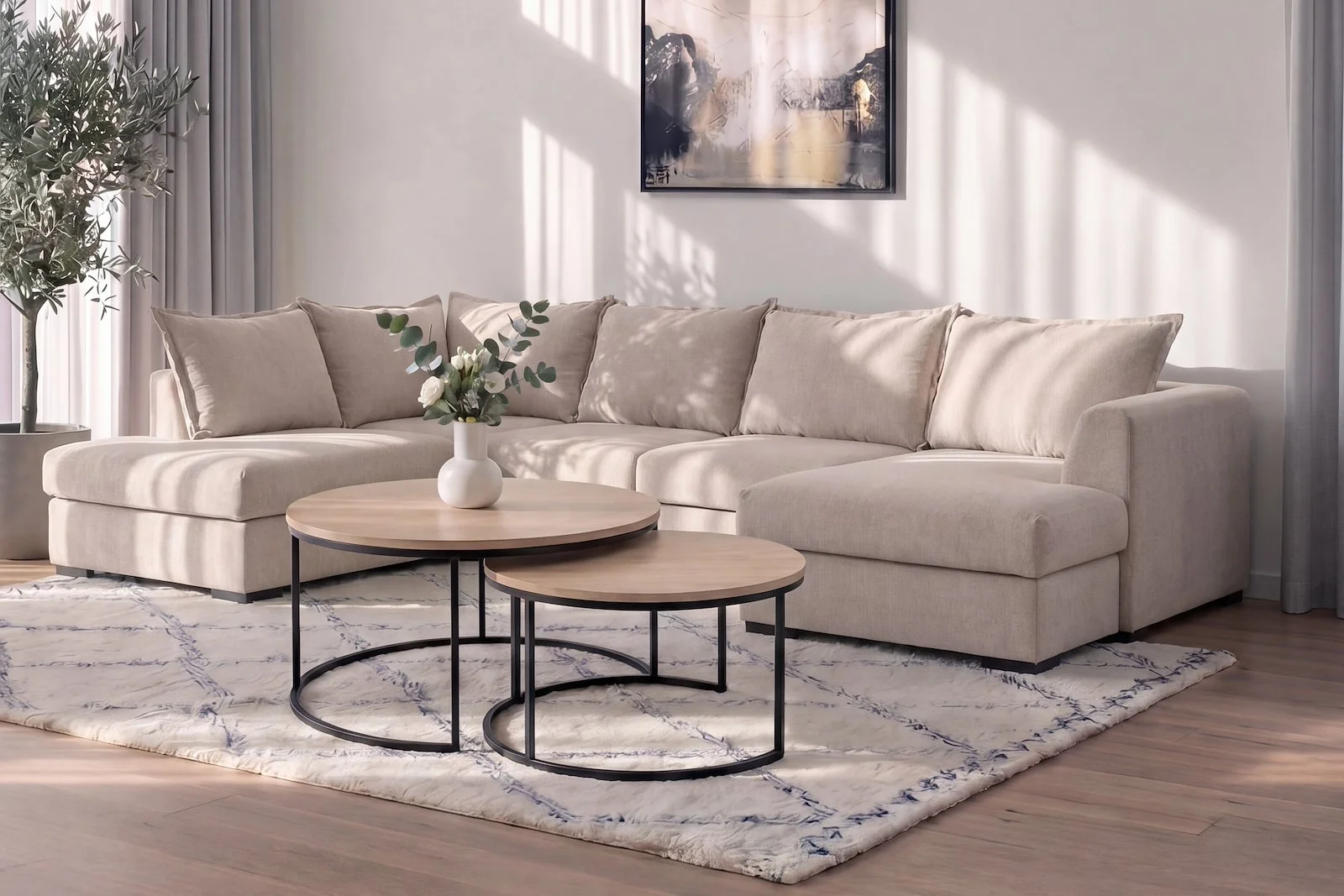 Chillux U-sofa