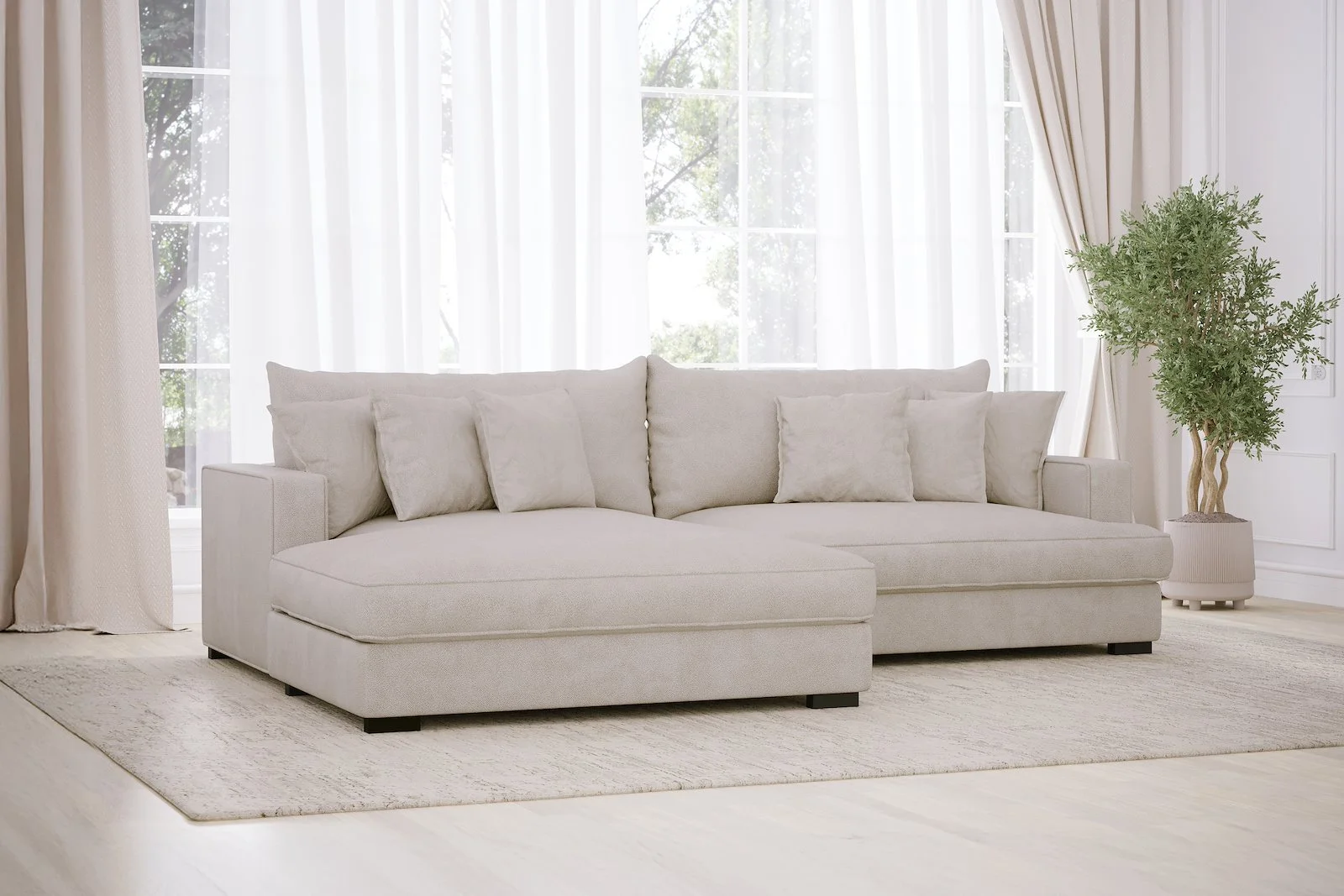 Rossi Lux sjeselong sofa