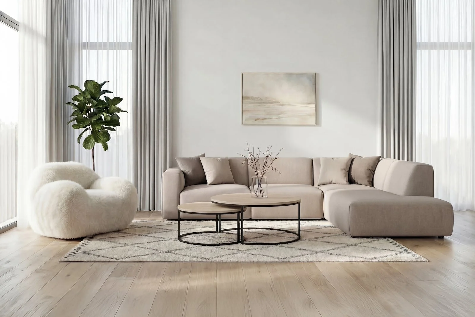 Monaco Lux hjørnesofa