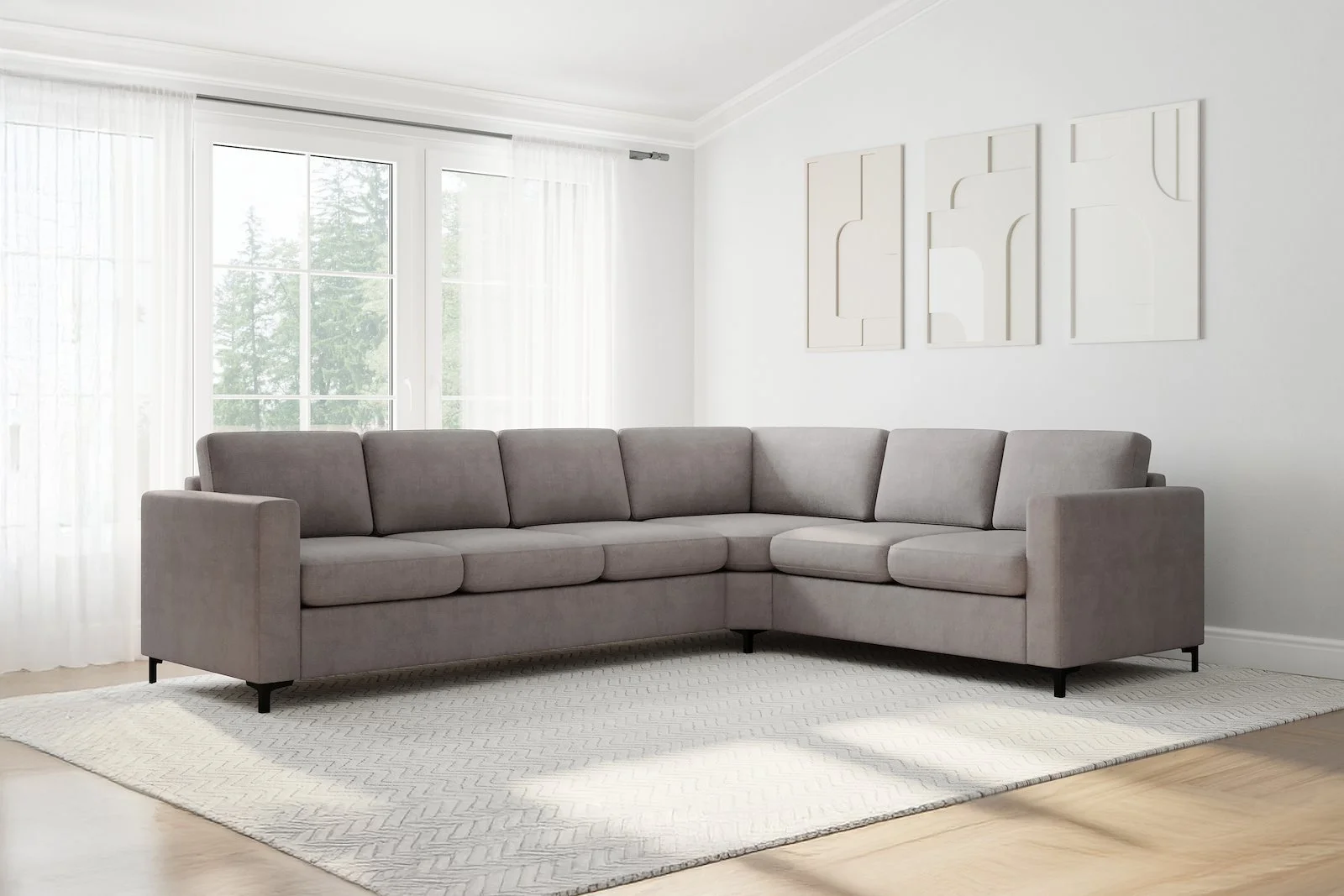 Ask hjørnesofa