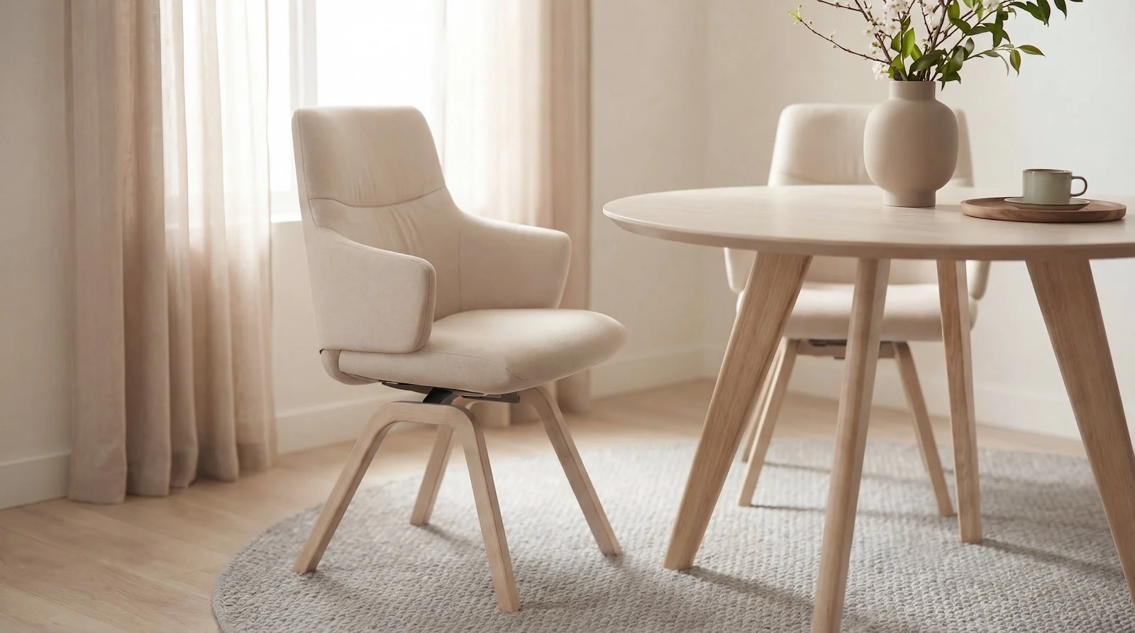 Mint Lav spisestol med arm D200