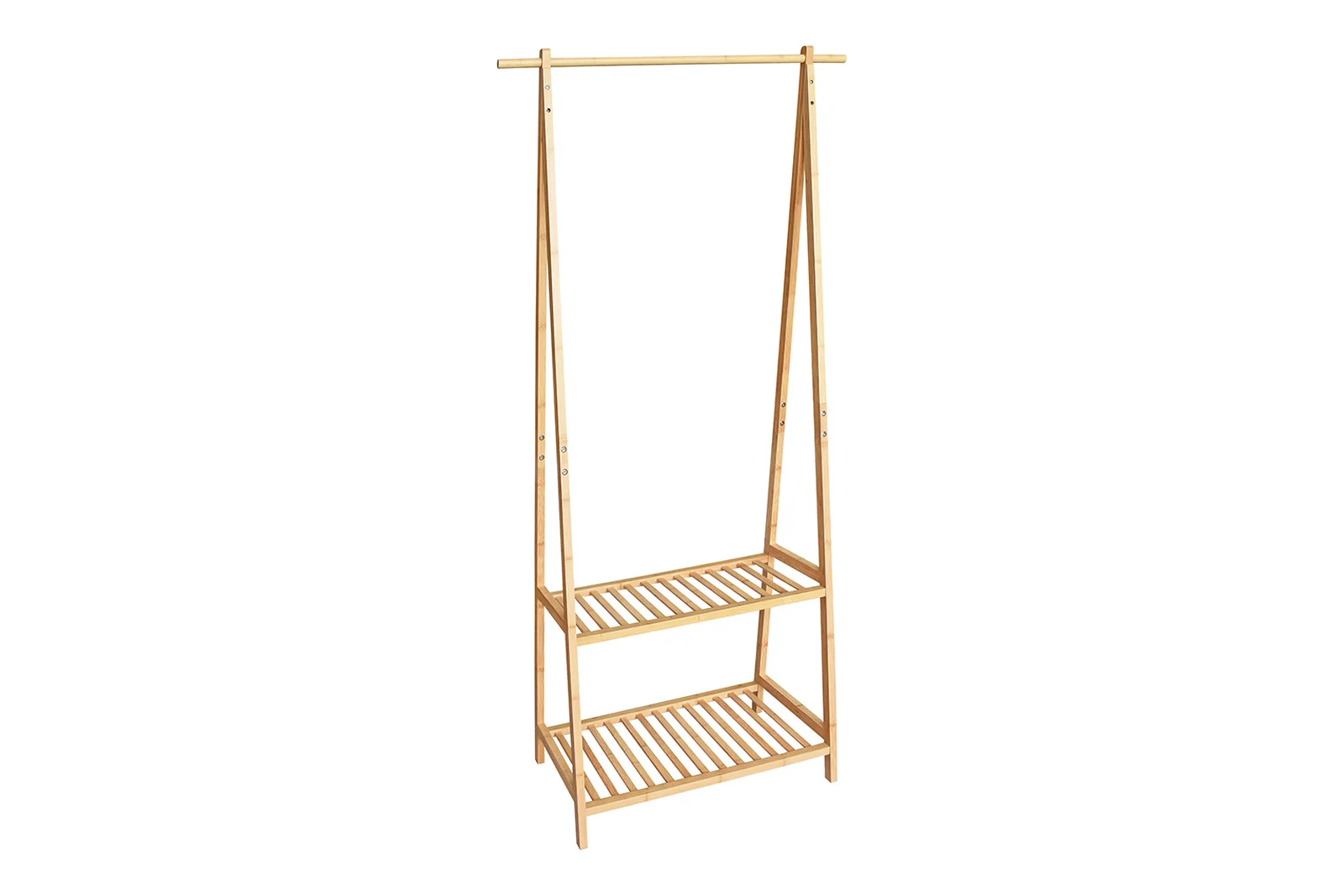 Bamboo garderobestativ