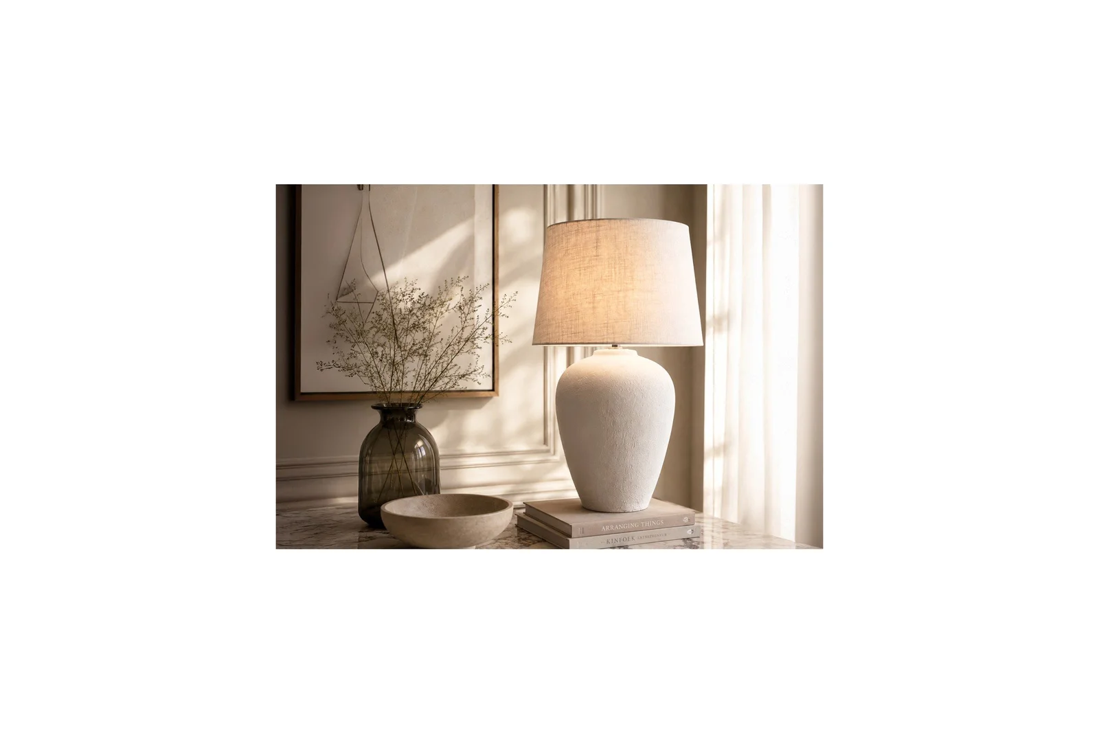 Struktur bordlampe