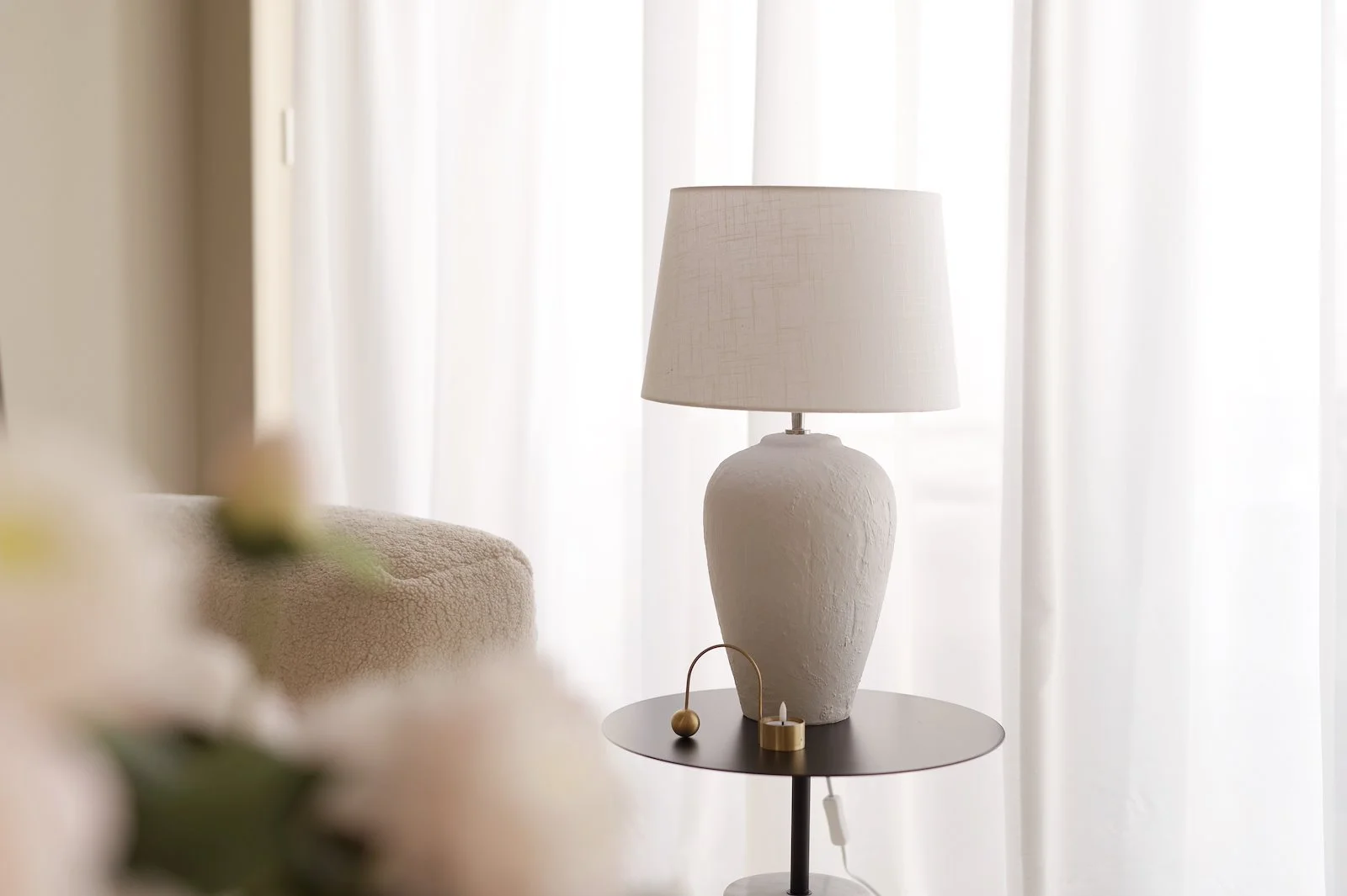 Struktur bordlampe