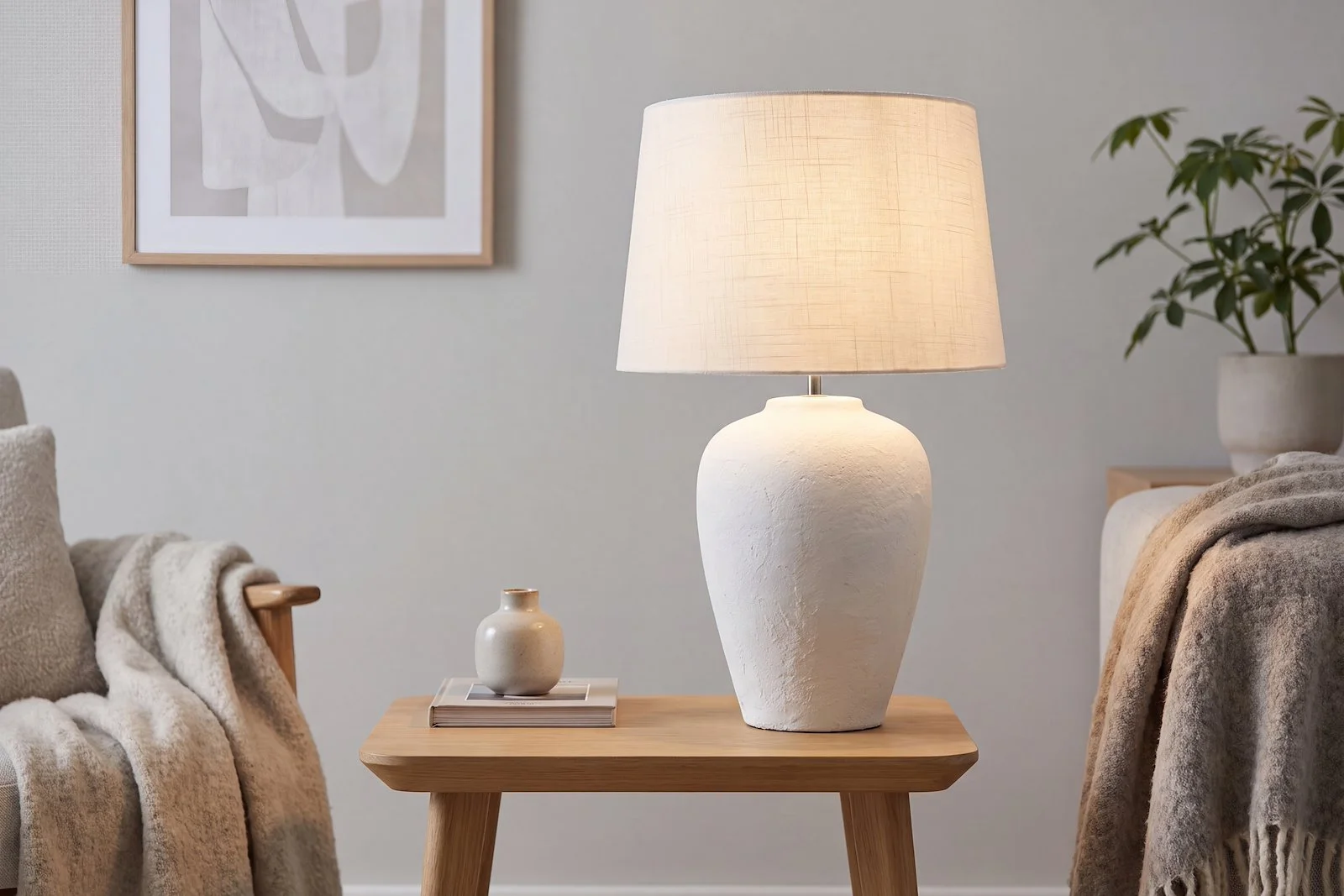 Struktur bordlampe