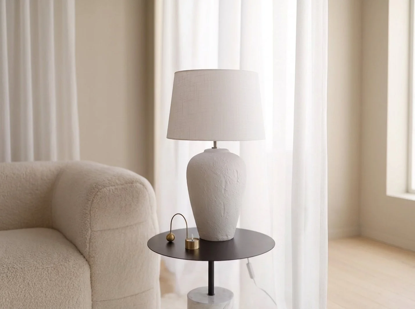 Struktur bordlampe