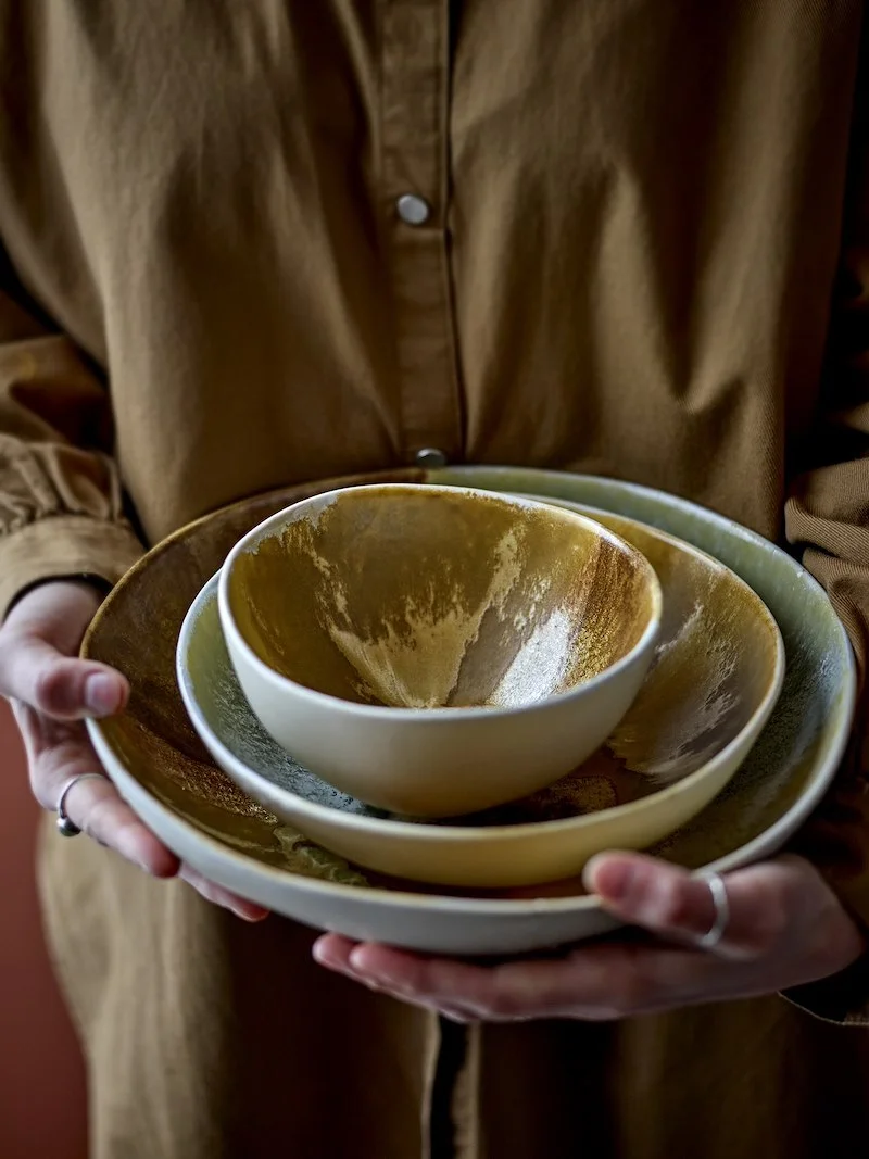 Lacey serverings- og dekorasjonsbolle