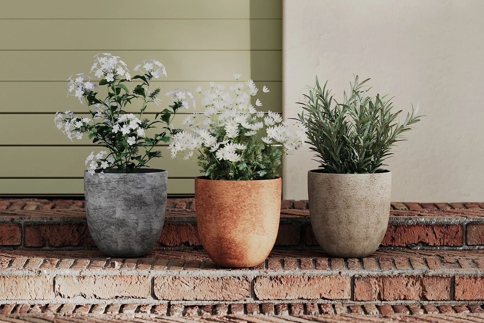 Terre blomsterpotte