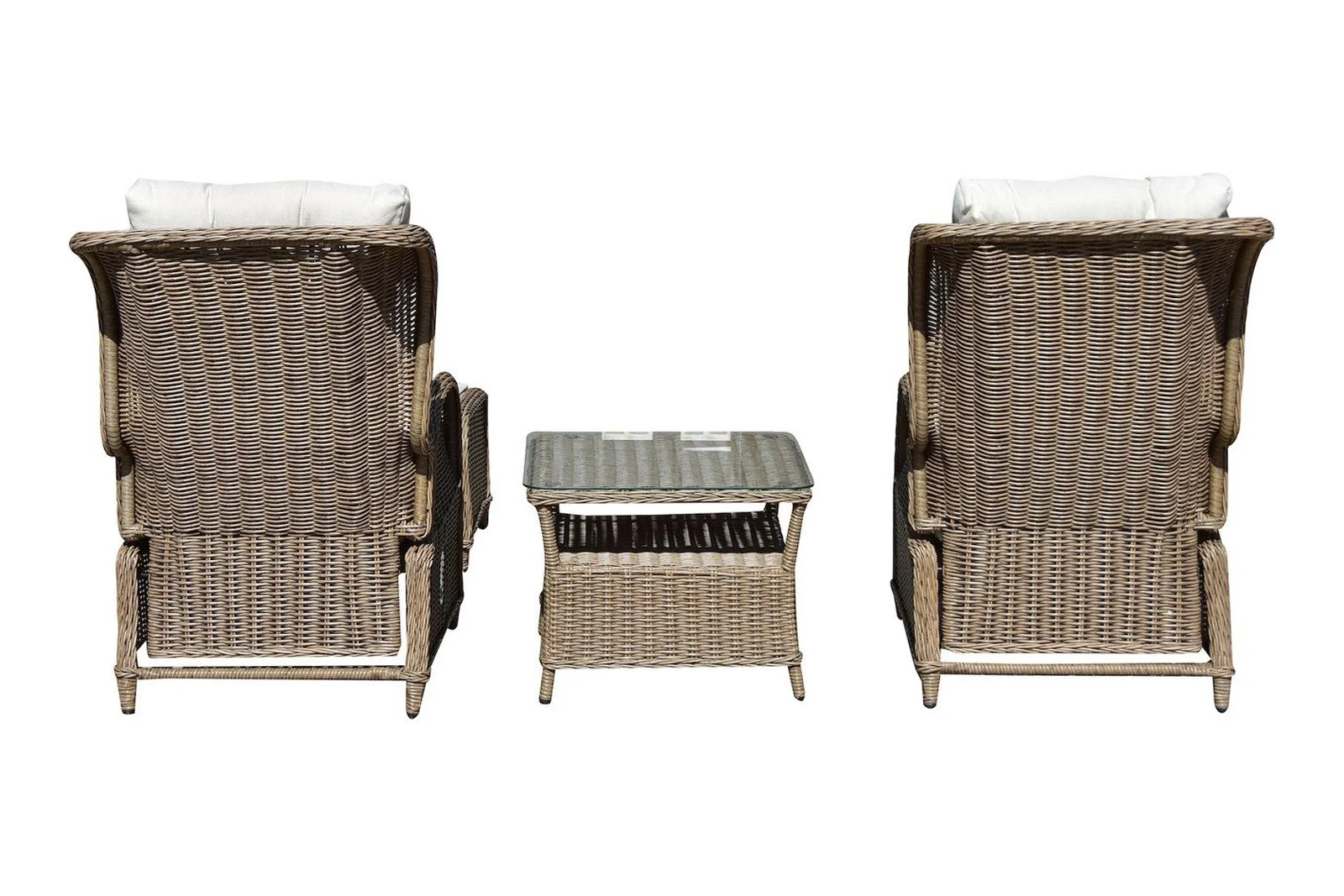 Trapani recliner sett 2 stoler m/kr og bord