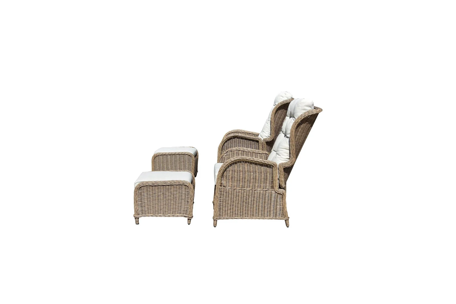 Trapani recliner sett 2 stoler m/kr og bord