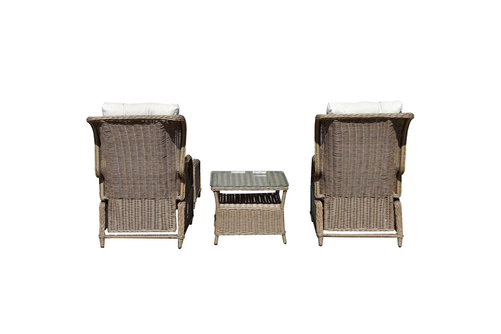 Trapani recliner sett 2 stoler m/kr og bord